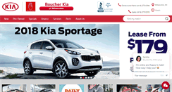 Desktop Screenshot of boucherkiamilwaukee.com